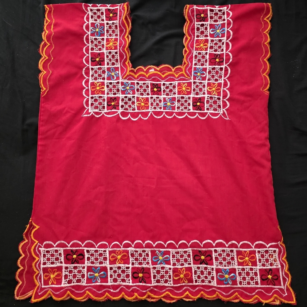 Embroidered Mexican Top